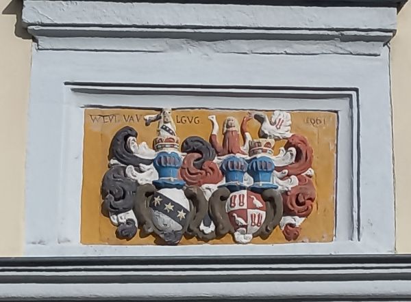 Wappen Eingang Schloss Foto Andreas Preißinger