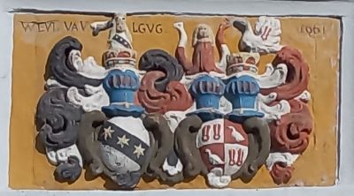 Ausschnitt Wappen Seybothenreuth Schloss Foto Andreas Preißinger