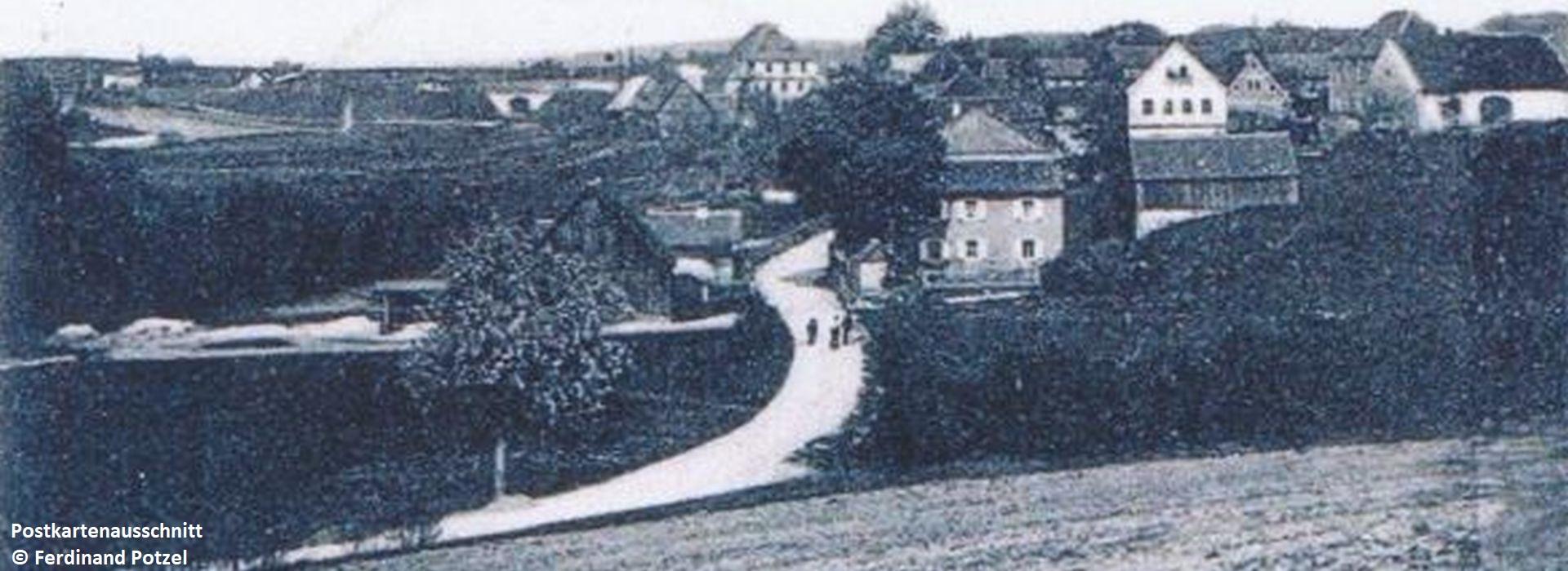 Postkartenausschnitt Foto Ferdinand Potzel Seybothenreuth